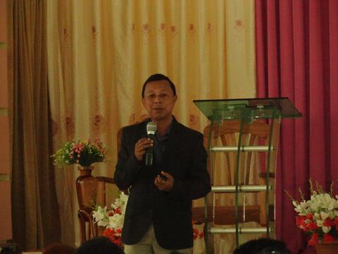Rev. Alpha Sengba at Good News Festival