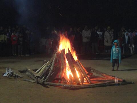 Bonfire service at CBC